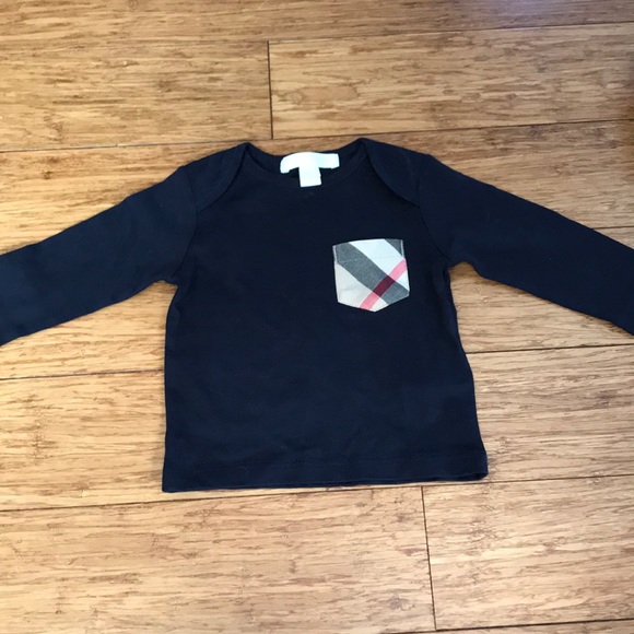baby boy burberry t shirt